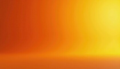 A vibrant orange gradient studio for energetic and lively product showcases.