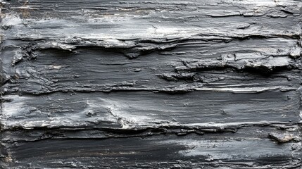 Abstract Black and White Textured Surface