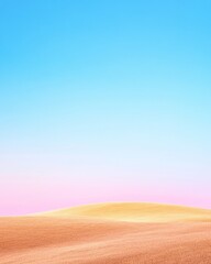 Fototapeta premium Golden Sunrise Over Pastel Hills Easter, Thanksgiving, and New Years Scenic Inspiration