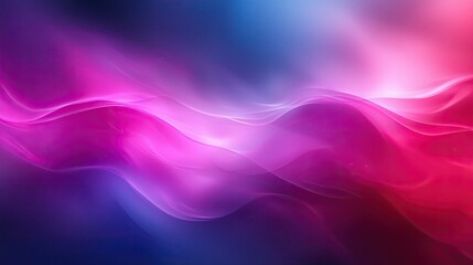 Abstract Purple Pink Wave Background Design