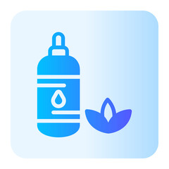 essential oil gradient icon