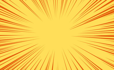 集中線　放射線　背景