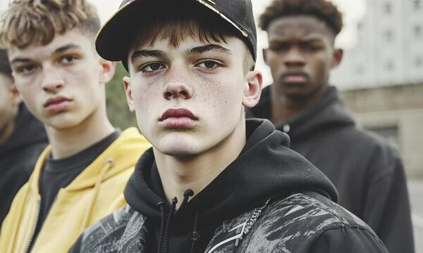 Street gang boys