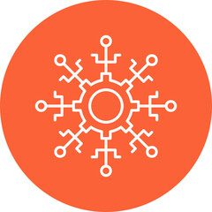 Complexity icon single vector illustration