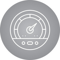 Velocity icon single vector illustration