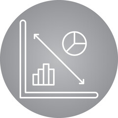 Cluster Analysis icon single vector illustration