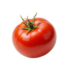Red Fresh tomato isolated on white background