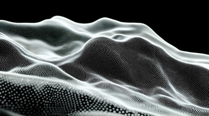 contemporary 3D abstract digital background. Make a copy. Generative AI-based