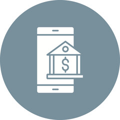 Mobile Banking Icon