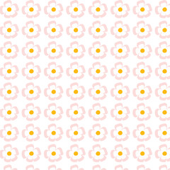 seamless background with flowers