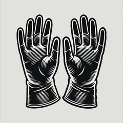 gloves vector