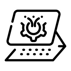 automation Line Icon