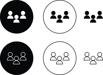 hiring people icon set with magnifier showing concept vector isolated on transparent of recruitment, employee search. Containing recruit, human resources, headhunting, candidate, job, occupation