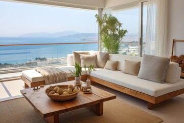 Obraz premium Room architecture living room furniture.