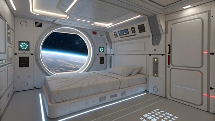 interior of an airplane