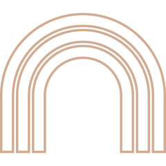 Bohemian Rounded Rainbow