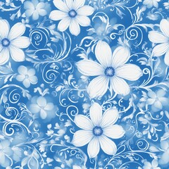 seamless floral background