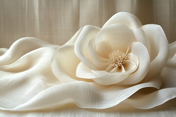 Gossamer layers reflect delicate textures of fine silk or mist, ideal for fabric patterns, atmospheric book covers