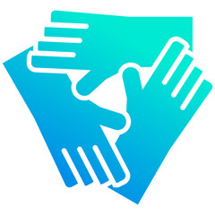 Fototapeta premium Collaboration Icon