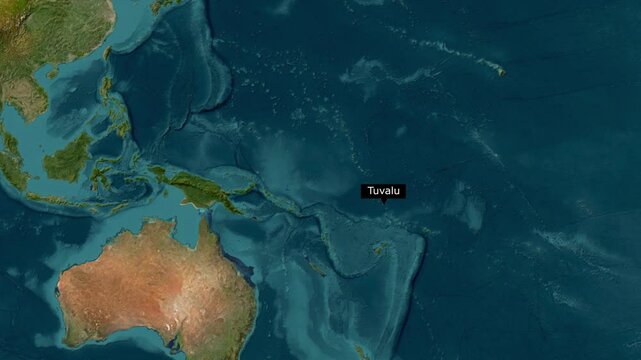 Tuvalu Map Zooming In. Exploring the Details of the Tuvalu Map