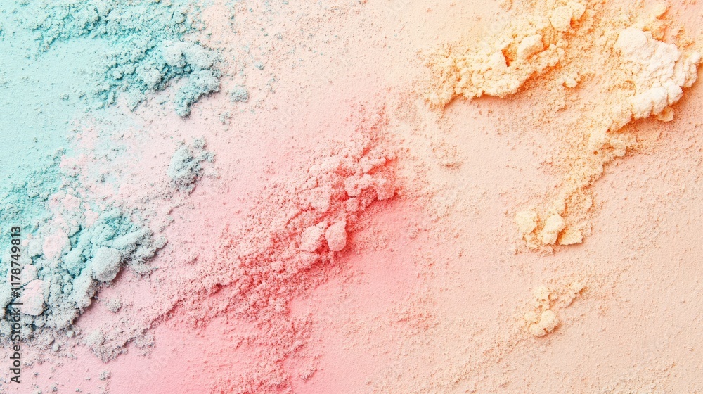 Poster abstract coral sand background with soft pastel tones and texture for empty copyspace in bright colo
