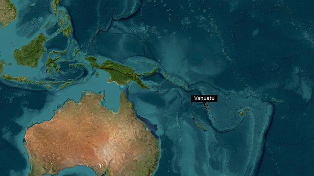 Vanuatu Map Zooming In. Exploring the Details of the Vanuatu Map