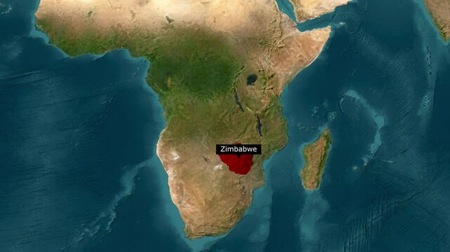 Zimbabwe Map Zooming In. Exploring the Details of the Zimbabwe Map