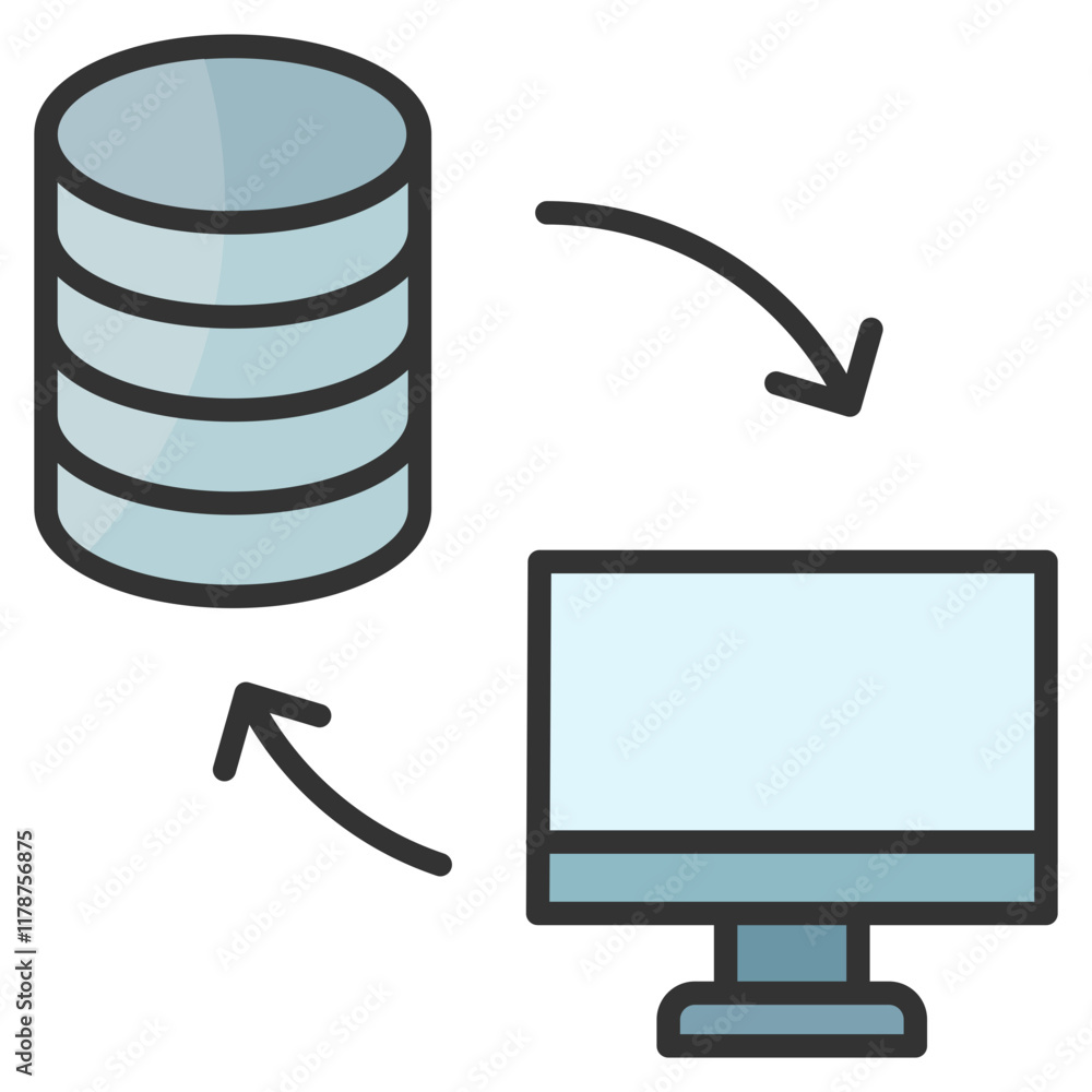 Poster api integration icon element for design