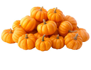  P🚧 Piephul P Minerie T pile of pumpkins isolated on transparent background cutout, PNG file  