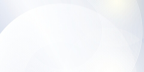 Abstract grey background with dynamic circle modern art