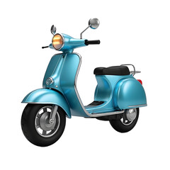 motorcycle on white background