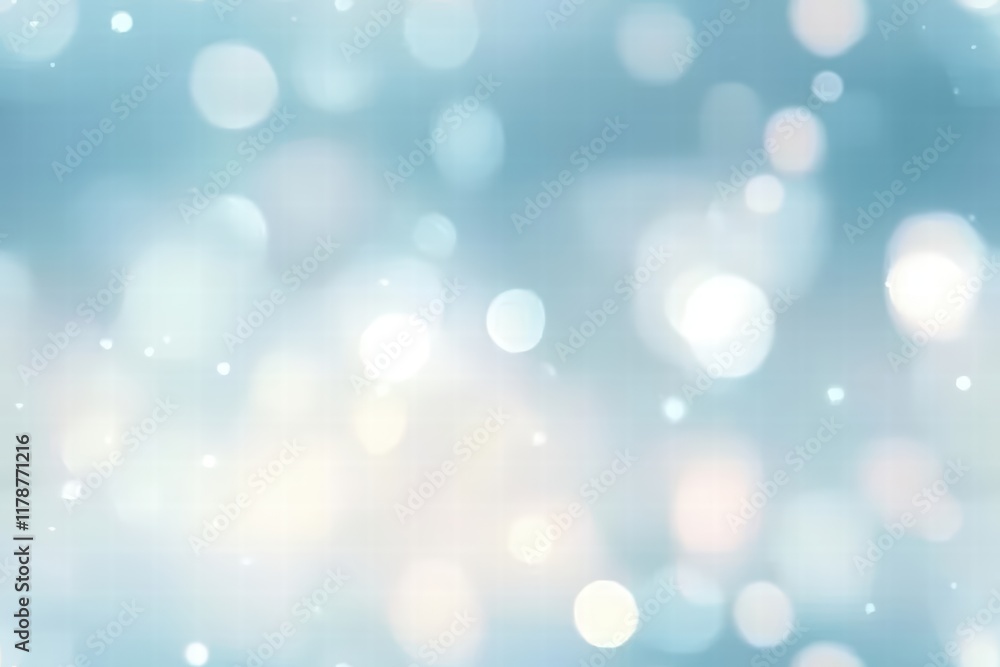 Poster abstract blurred background with soft blue light bokeh effect perfect for use in digital design and 