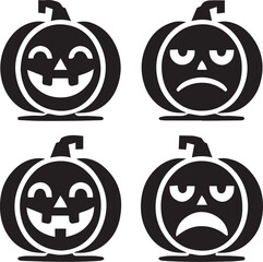 halloween pumpkin faces