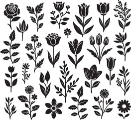 seamless pattern with flowers