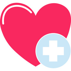 Obraz premium Healthy Insurance Icon