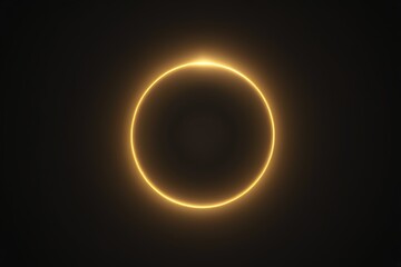 a close up of a ring of light in the dark