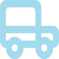 Obraz premium Car round icon logo deround