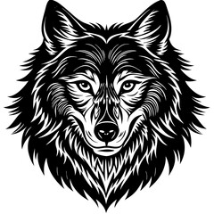 wolf head tattoo