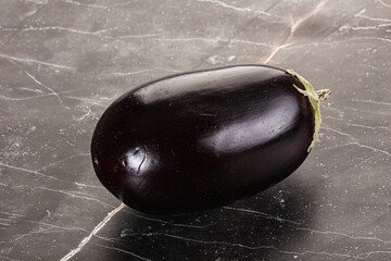 Ripe tasty natural organic eggplant