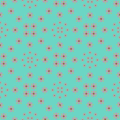 Beautiful seamless pattern design by geometric 