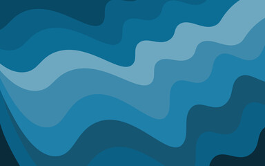 Abstract dark blue gradient background with smooth transitions and modern minimalist design. Perfect for business presentations, website templates, posters, and graphic design projects. This seamless 