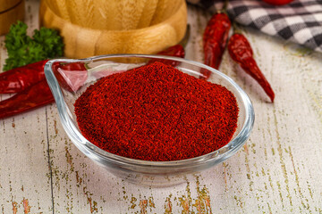 Spicy dry hot Chili powder