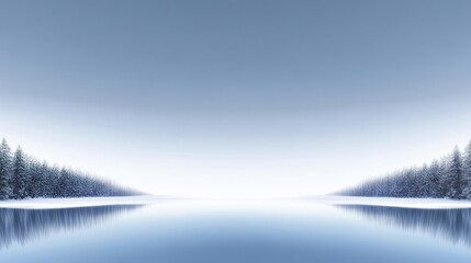 winter mountain landscape