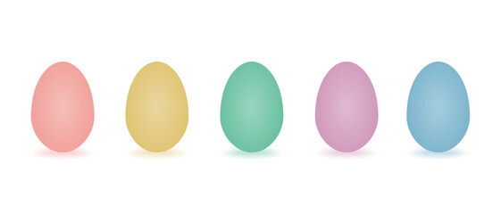 easter eggs colorful design vector illustration