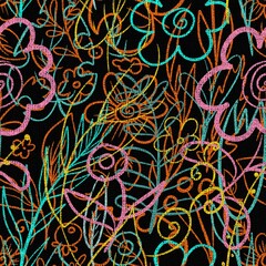 pattern with geometric ornament