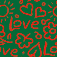 abstract seamless pattern