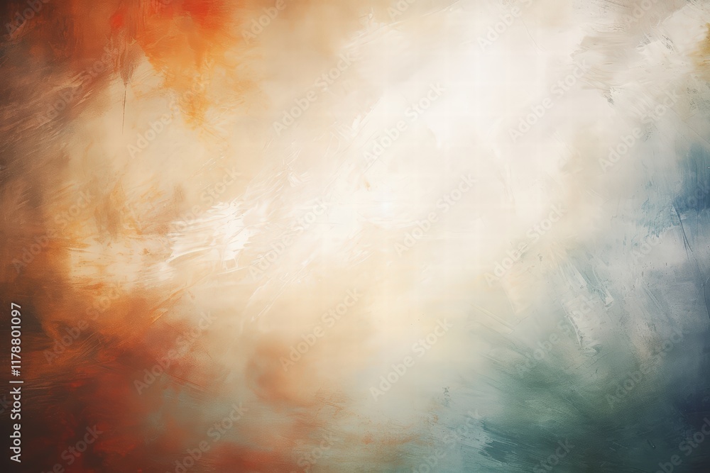 Poster abstract warm and cool color blended background for artistic design and creative project use with so