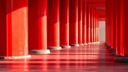 Fototapeta premium columns in the night