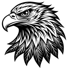 eagle head vector