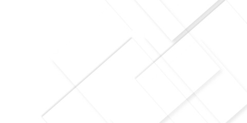 Abstract white and grey geometric overlapping square pattern background with shadow. paper texture design Abstract white background can use for design, background concept, vector illustration.	
